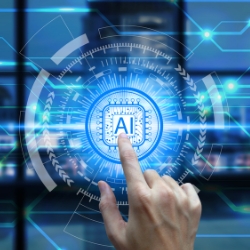 Holographic Ai button