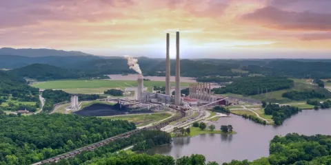 Coal plant
