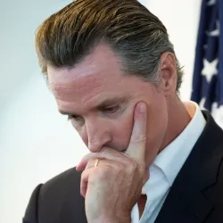 Gavin Newsom defeated