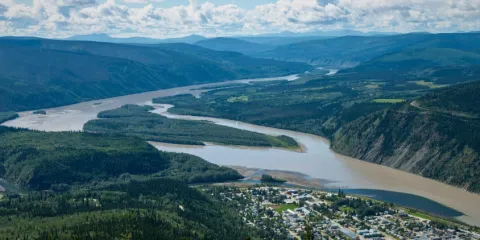 Yukon River & Dawson City
