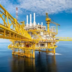 Offshore drilling site